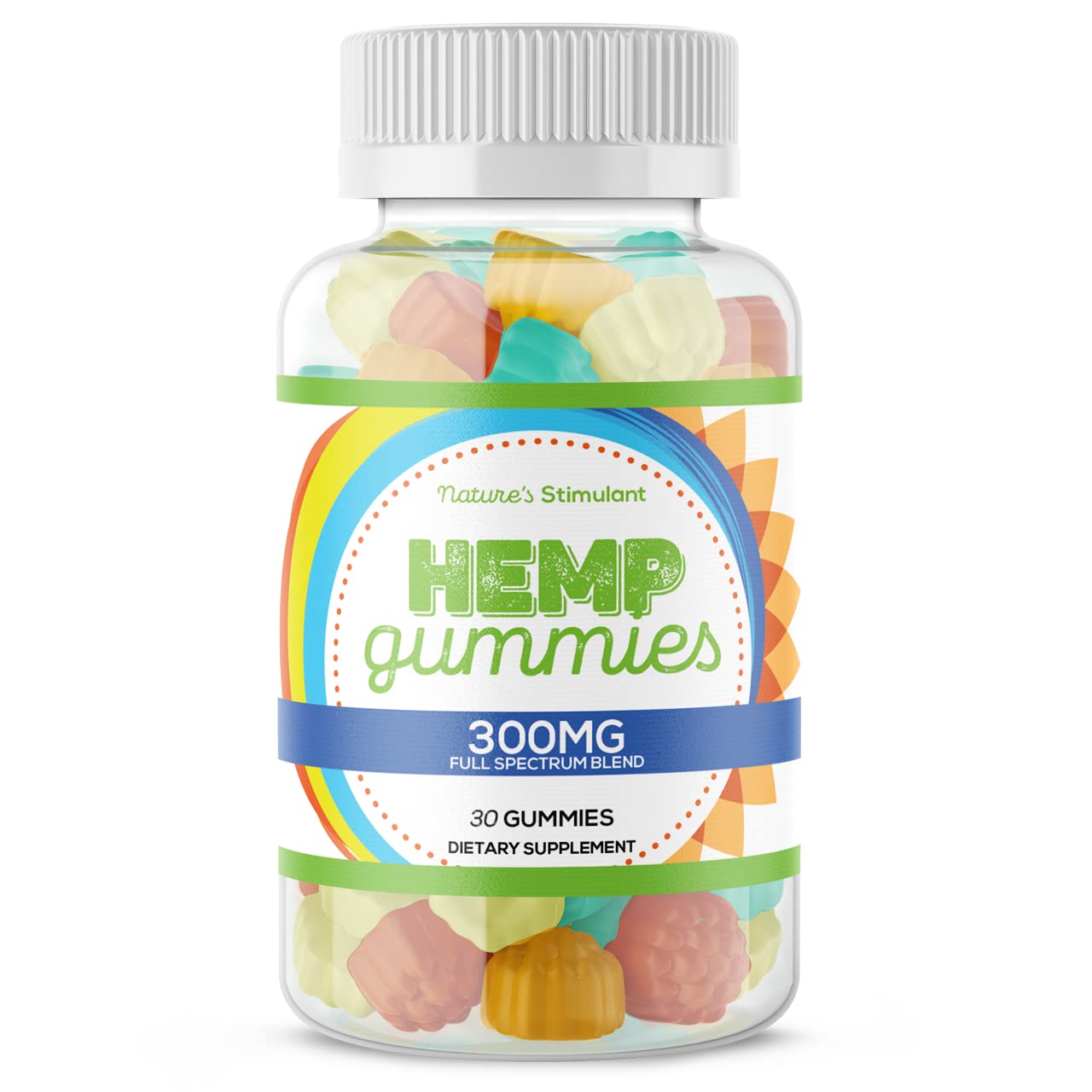 Premium Hemp Gummies - Natural Energy Boost Supplement | Official Authorized Brand | Perfect for Workout Focus & Stress Relief