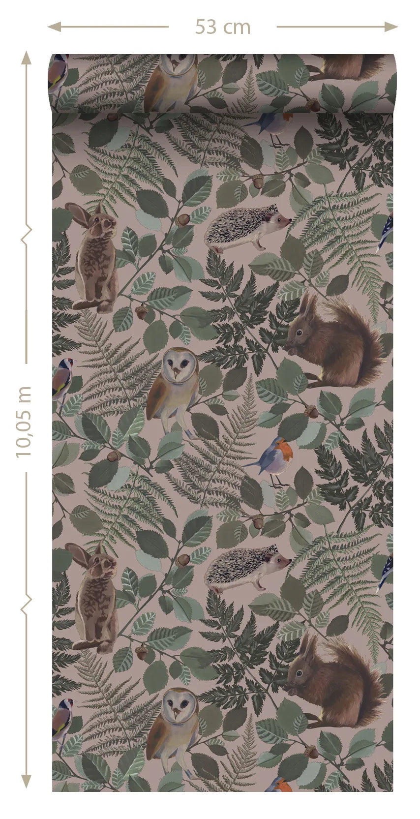 Forest Friends Mystic Woods - Enchanted Woodland Decor for Kids' Rooms & Nursery - Perfect for Fantasy Themed Bedrooms & Playrooms