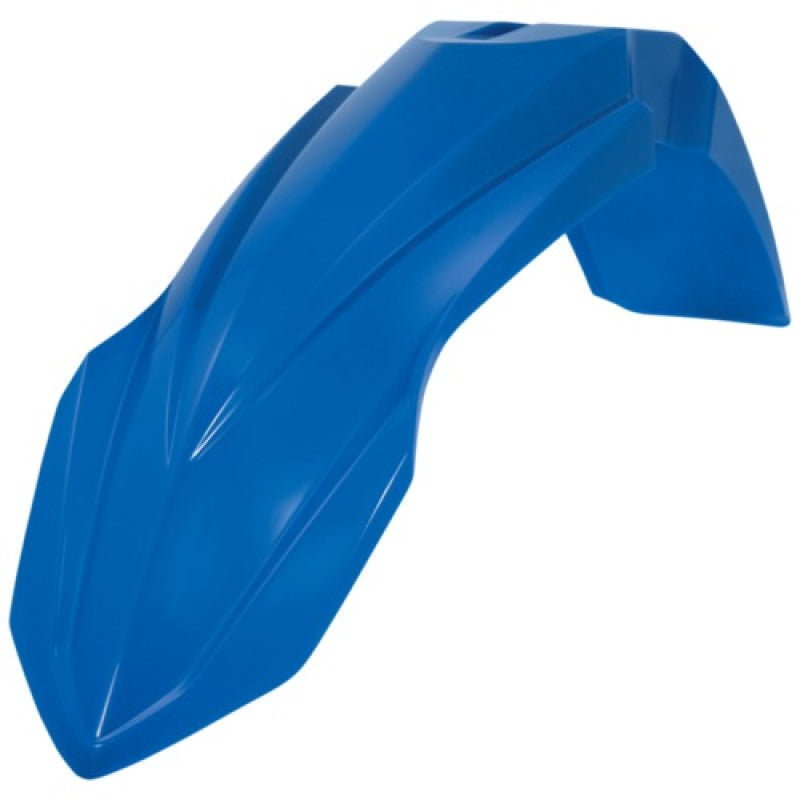 Acerbis 10-22 Yamaha YZ YZ125X YZ250X YZ250FX YZ250F YZ450FX YZ450F WR250F WR450F Front Fender - Durable Blue Motorcycle Mudguard for Off-Road & Motocross Racing