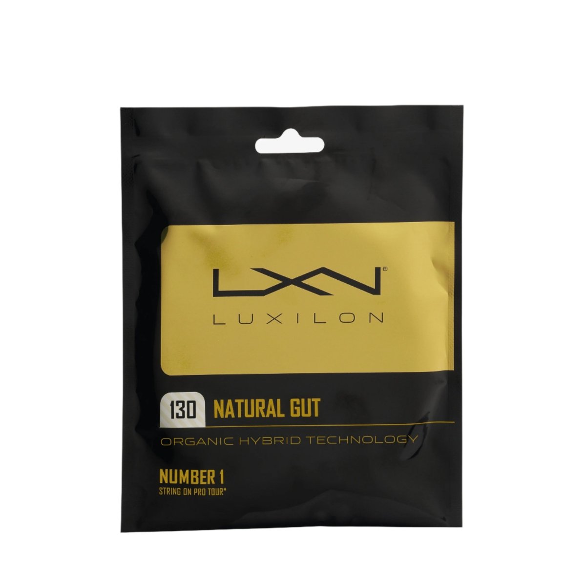 Luxilon 130 Natural Gut Tennis String - Premium Performance for Professional Players | Perfect for Competitive Matches & Training Sessions
