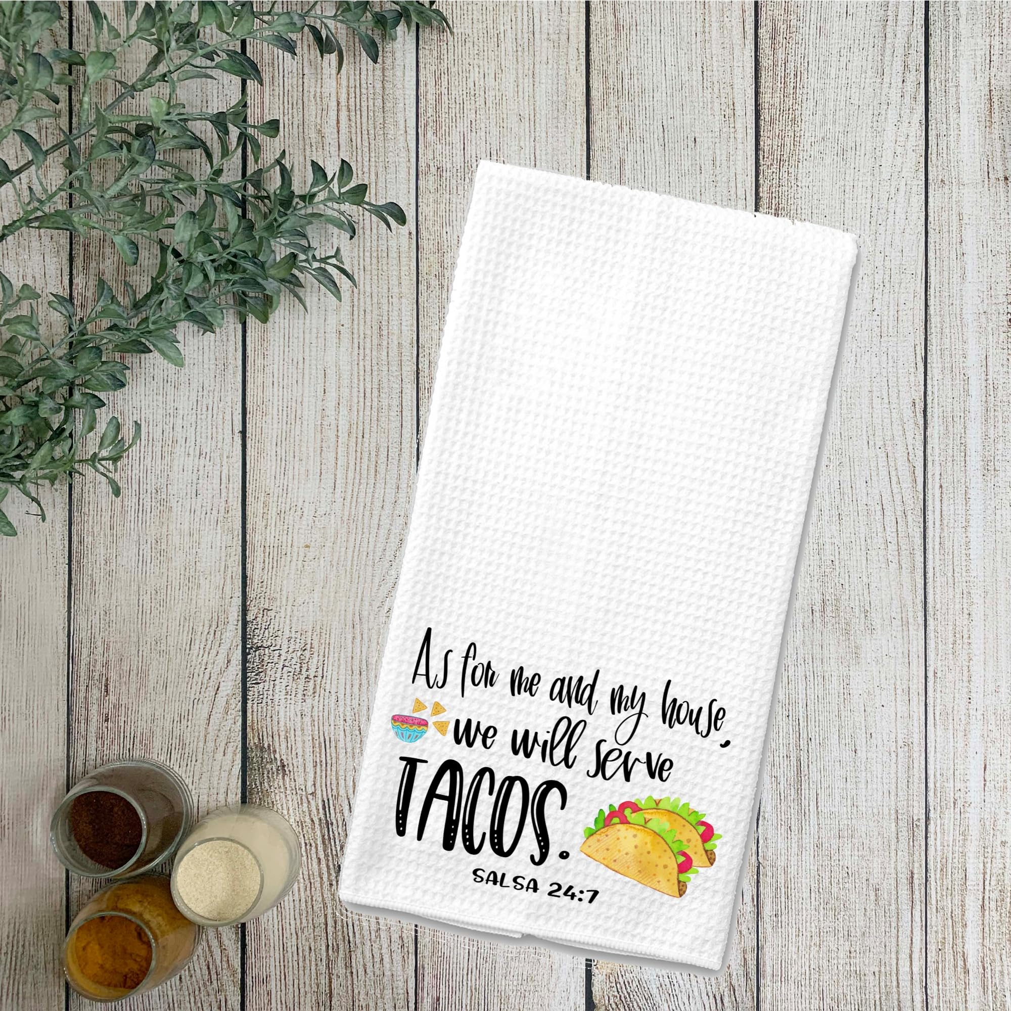 Premium Microfiber Kitchen Towel Set - Soft & Absorbent Dish Cloths for Cleaning, Drying & Serving Tacos - Ideal for Mexican Cooking, Party Hosting & Home Decor
