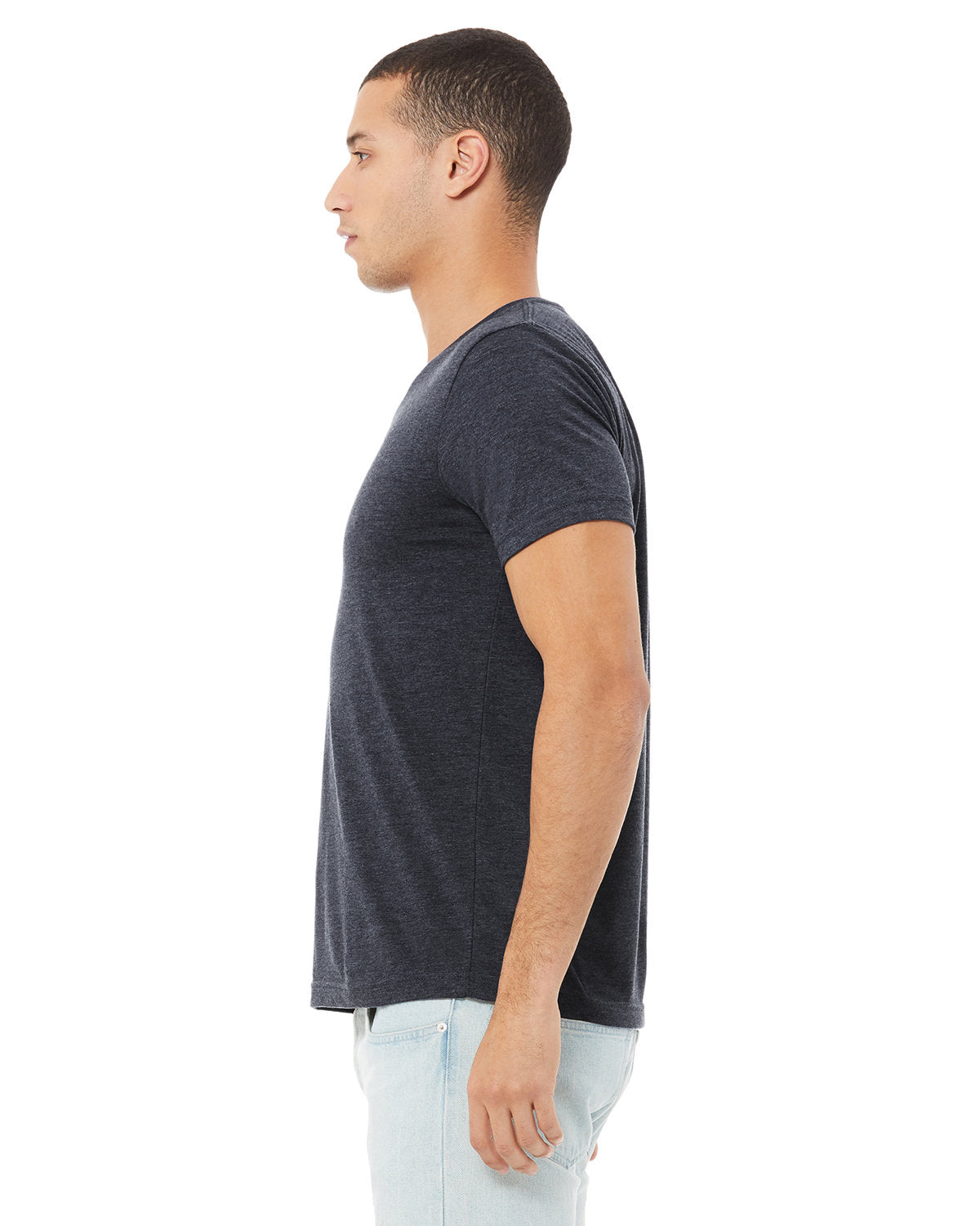 Bella + Canvas 3005CVC Unisex CVC Jersey V-Neck T-Shirt - Soft Cotton Blend Tee for Men & Women - Perfect for Casual Wear, Gym, and Everyday Outfits