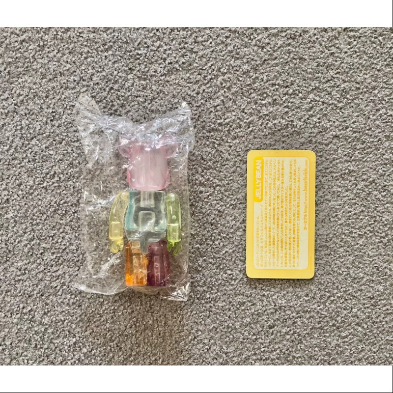 Bearbrick Series 22 JELLYBEAN Iridescent 100% Collectible Figure - Limited Edition Vinyl Art Toy for Display & Gifting - Perfect for Anime Fans, Collectors, and Home Decor