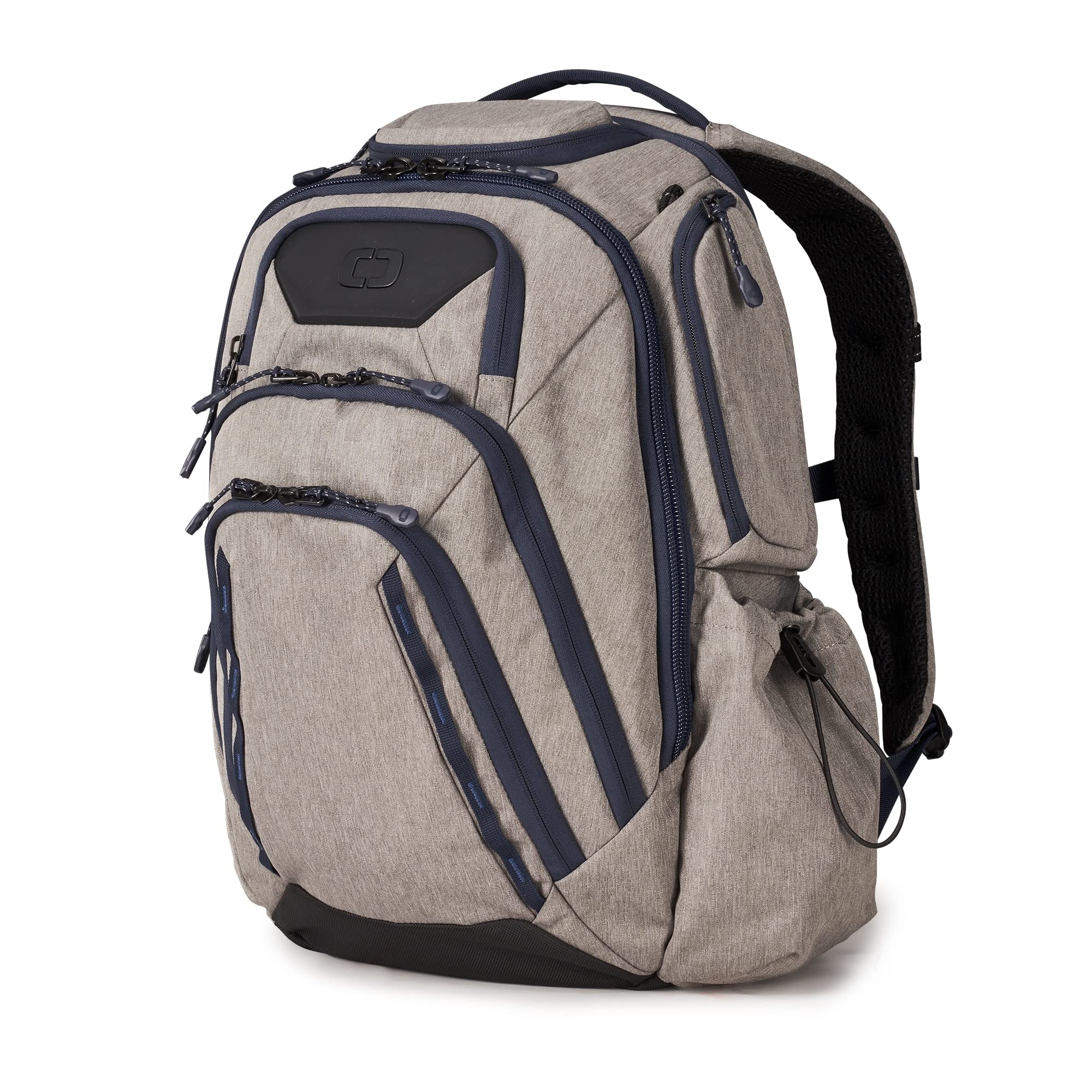 OGIO Renegade PRO Backpack - Durable Heather Gray Medium Laptop Backpack for Work, Travel & Outdoor Adventures | Water-Resistant & Spacious Design