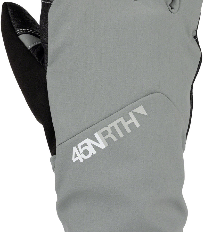 45NRTH 2024 Sturmfist 5 Winter Gloves - Glacial Grey, Full Finger, X Small - Perfect for Cold Weather Cycling, Snowboarding & Outdoor Activities
