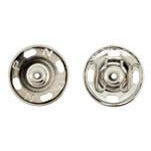 Nickel Sew On Snaps - Assorted Sizes & Bulk Quantities for DIY Clothing, Bags, and Crafts