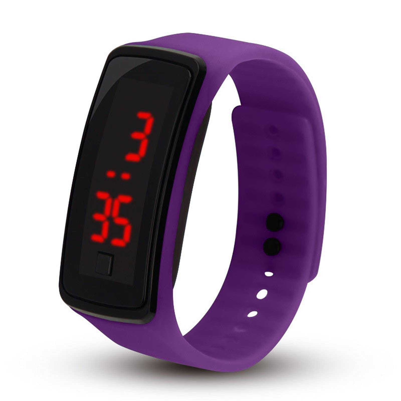 Arkutor Digital Sport Watch for Kids Boys & Girls - Large LED Screen Outdoor Fitness Smartwatch with Silicone Band, Activity Tracker for Children, Teens & Adults | Perfect for Running, Swimming & School Activities
