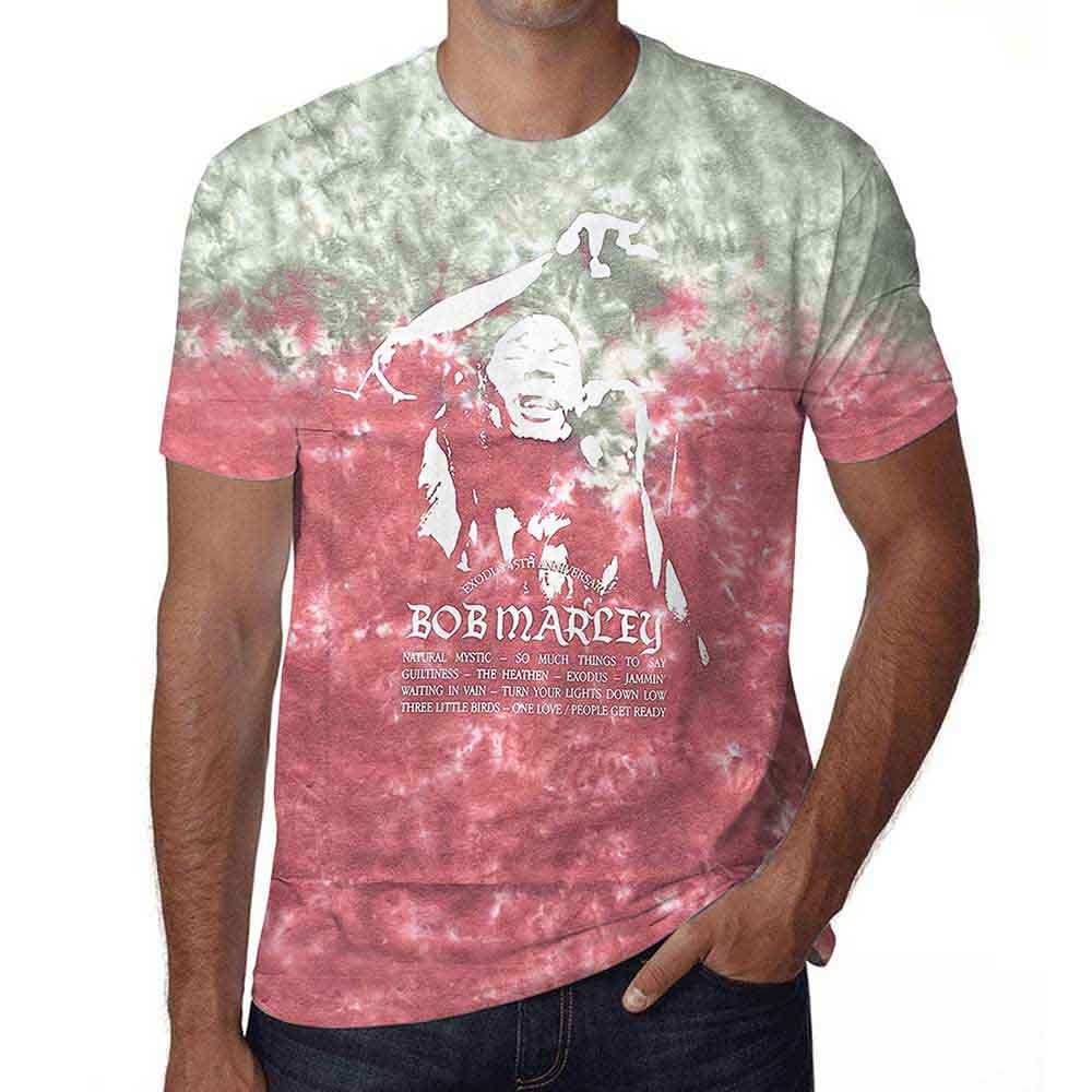 Bob Marley Unisex T-Shirt: Exodus Playlist Graphic Tee - Vintage Reggae Music Shirt for Men & Women - Perfect for Concerts, Festivals & Casual Wear