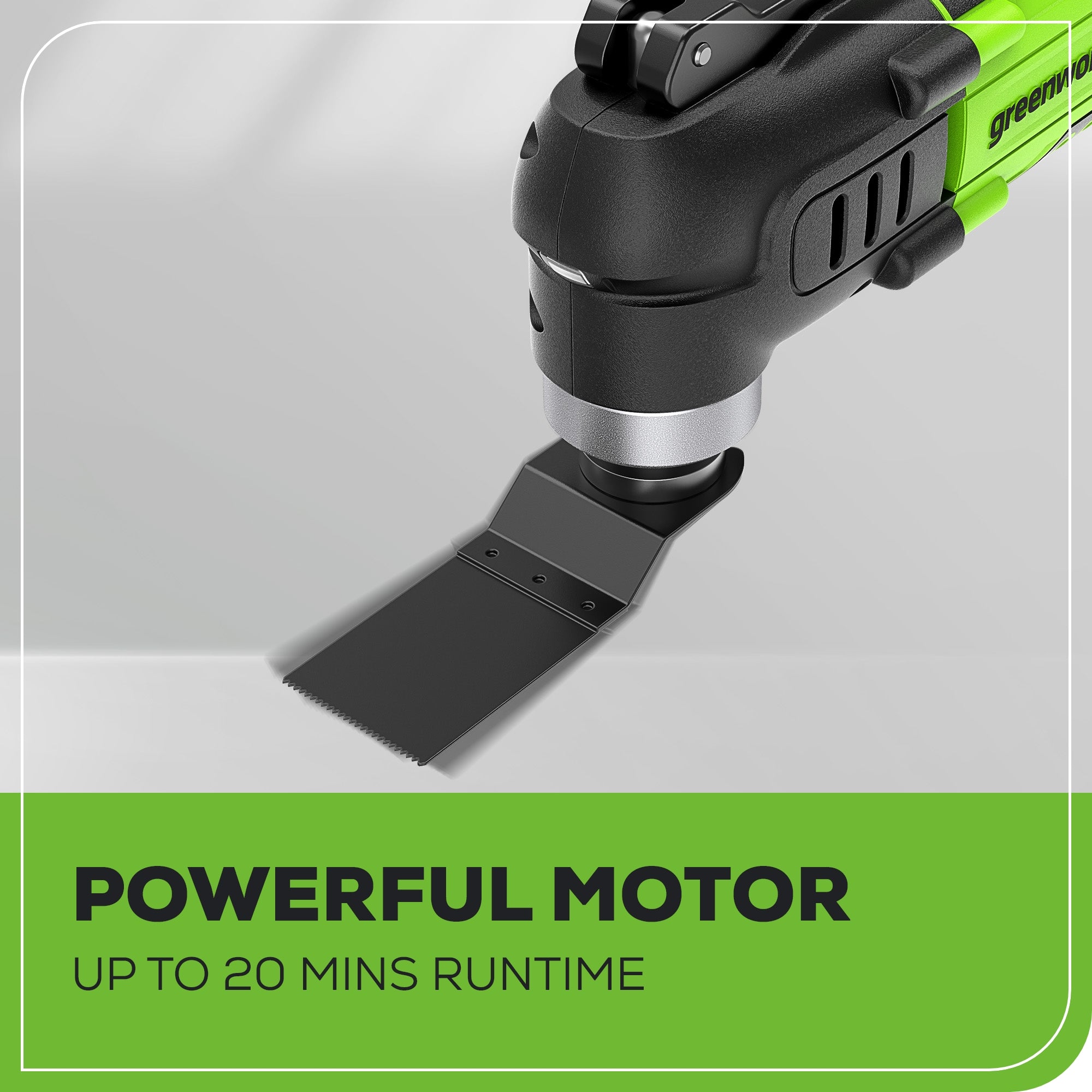 24V Cordless Battery Multi Tool (Tool Only) - Versatile Power Tool for DIY, Home Improvement & Professional Use