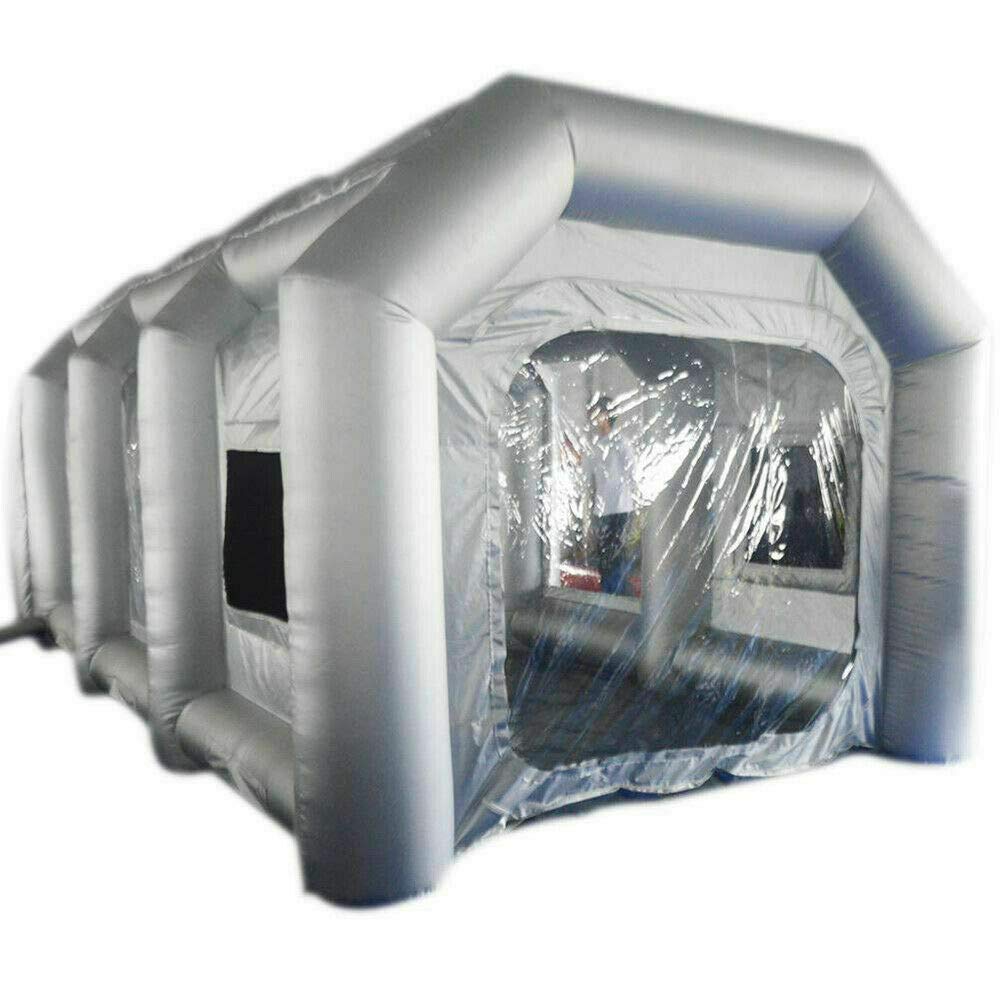 Portable Inflatable Spray Booth for Car Painting - Pro 2 Filter System, US Stock | Ideal for Auto Body Repair, DIY Projects & Professional Use