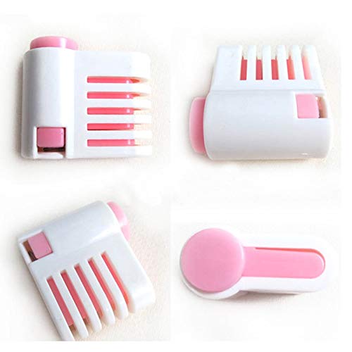 LCHB 2-Pack 5-Layer Adjustable DIY Cake Bread Leveler Slicer - Professional Baking Tool for Perfect Cake Layers - Ideal for Home Bakers, Wedding Cakes & Birthday Desserts (Pink)