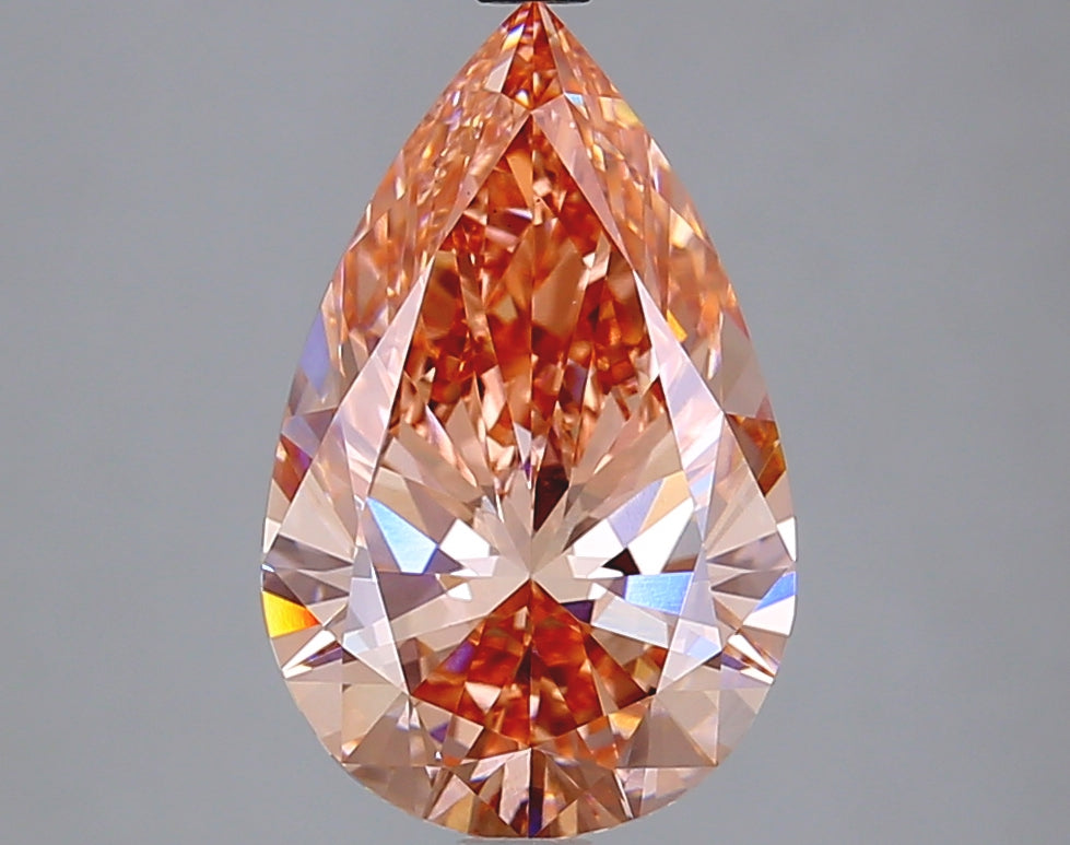 3.01 Carat Pear Shape Lab Grown Diamond - GIA Certified, VVS1 Clarity, D Color | Perfect for Engagement Rings, Wedding Bands & Anniversary Jewelry