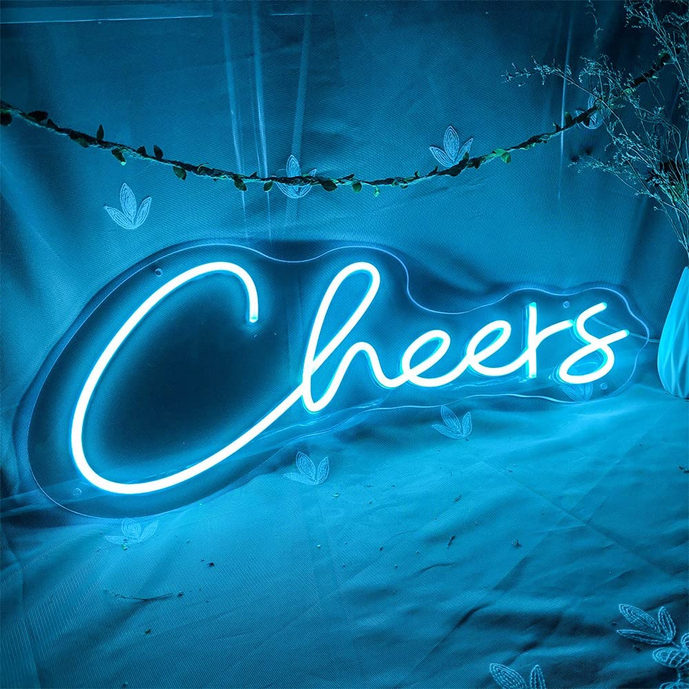 Custom LED Neon Sign - Personalized Ice Blue 35