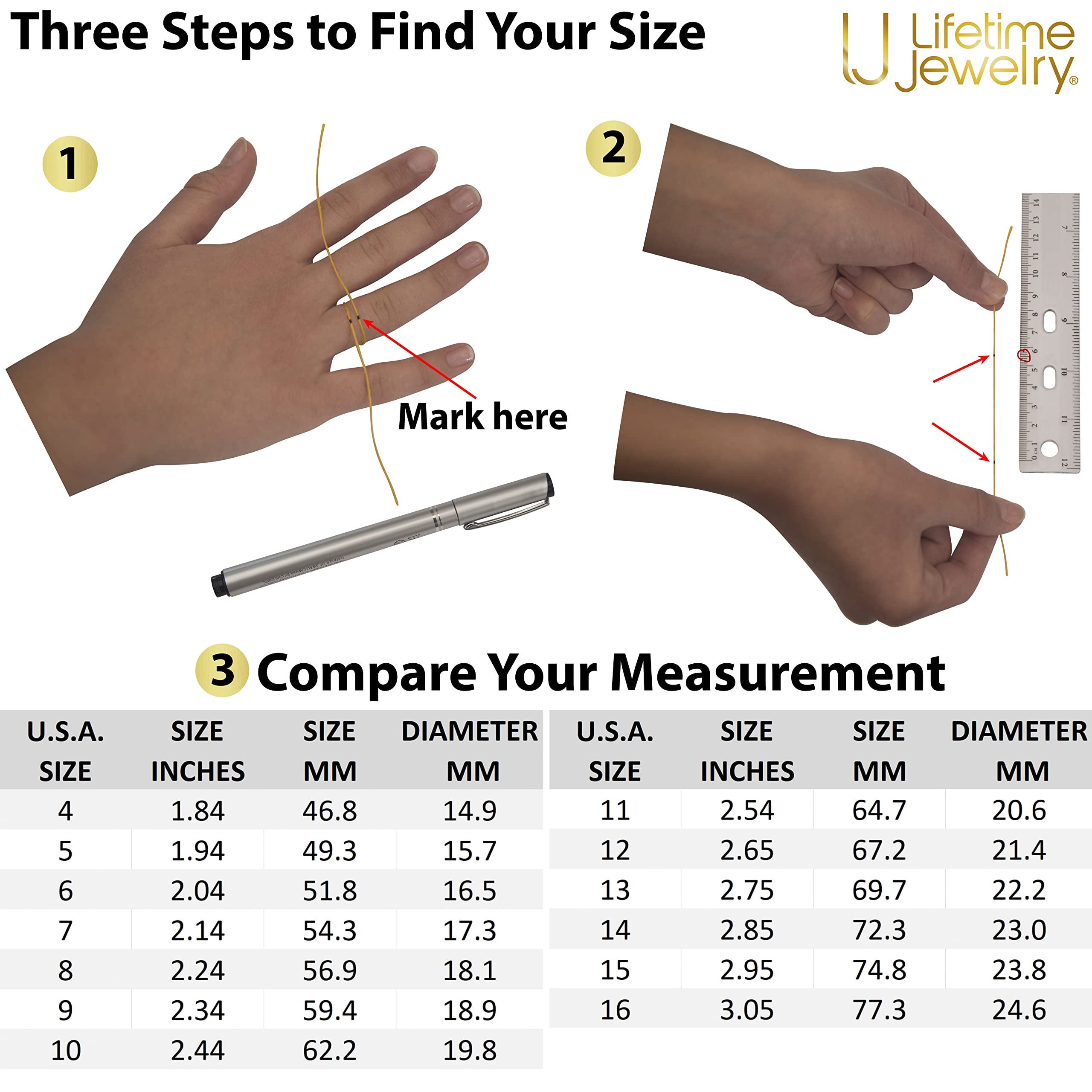 LIFETIME JEWELRY 24k Gold Plated Circle Cubic Zirconia Wedding Ring for Women - Elegant Bridal Jewelry for Engagement, Anniversary & Special Occasions