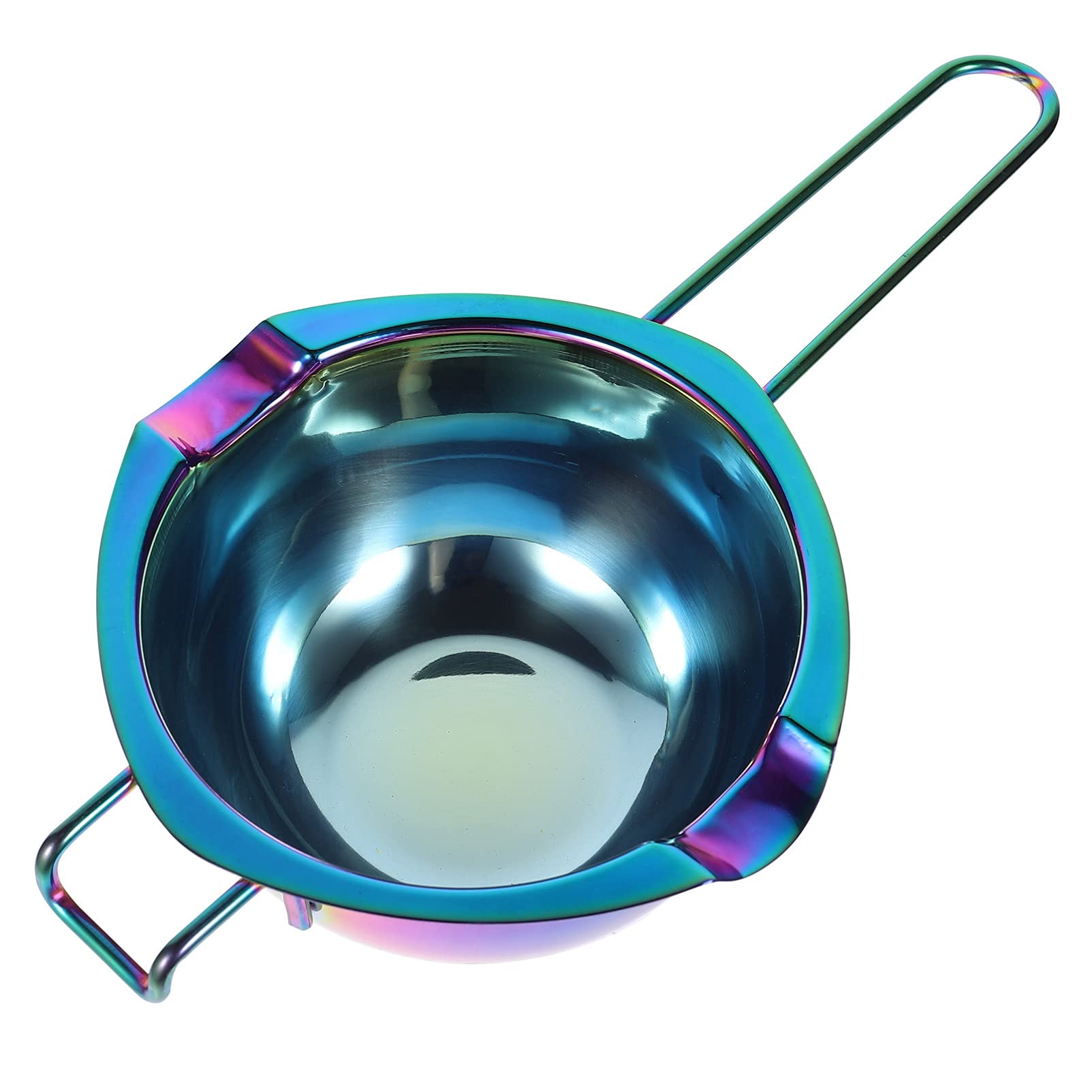 1pc Stainless Steel Chocolate Melting Bowl - Double Boiler Butter Warmer Pot for Baking, Candy Making & Dessert Prep - Perfect for Melting Chocolate, Butter, Candy & Baking Supplies | Ideal for Home Bakeries, Professional Kitchens & DIY Desserts