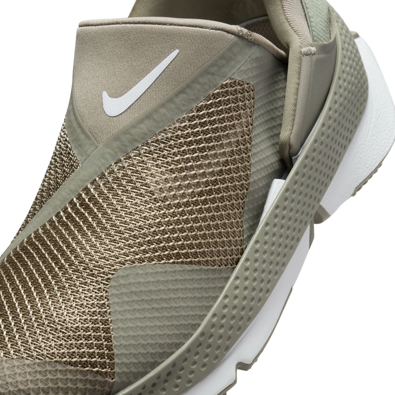 Nike Go Flyease 'Light Army' Slip-On Sneakers - Hands-Free Shoes for Easy Wear, Comfort & Style - Perfect for Travel, Gym & Everyday Use