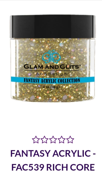 GLAM AND GLITS FANTASY COLLECTIONS FA539 1 oz RICH CORE - Premium Fantasy Jewelry for Cosplay, Costume Parties & Special Occasions