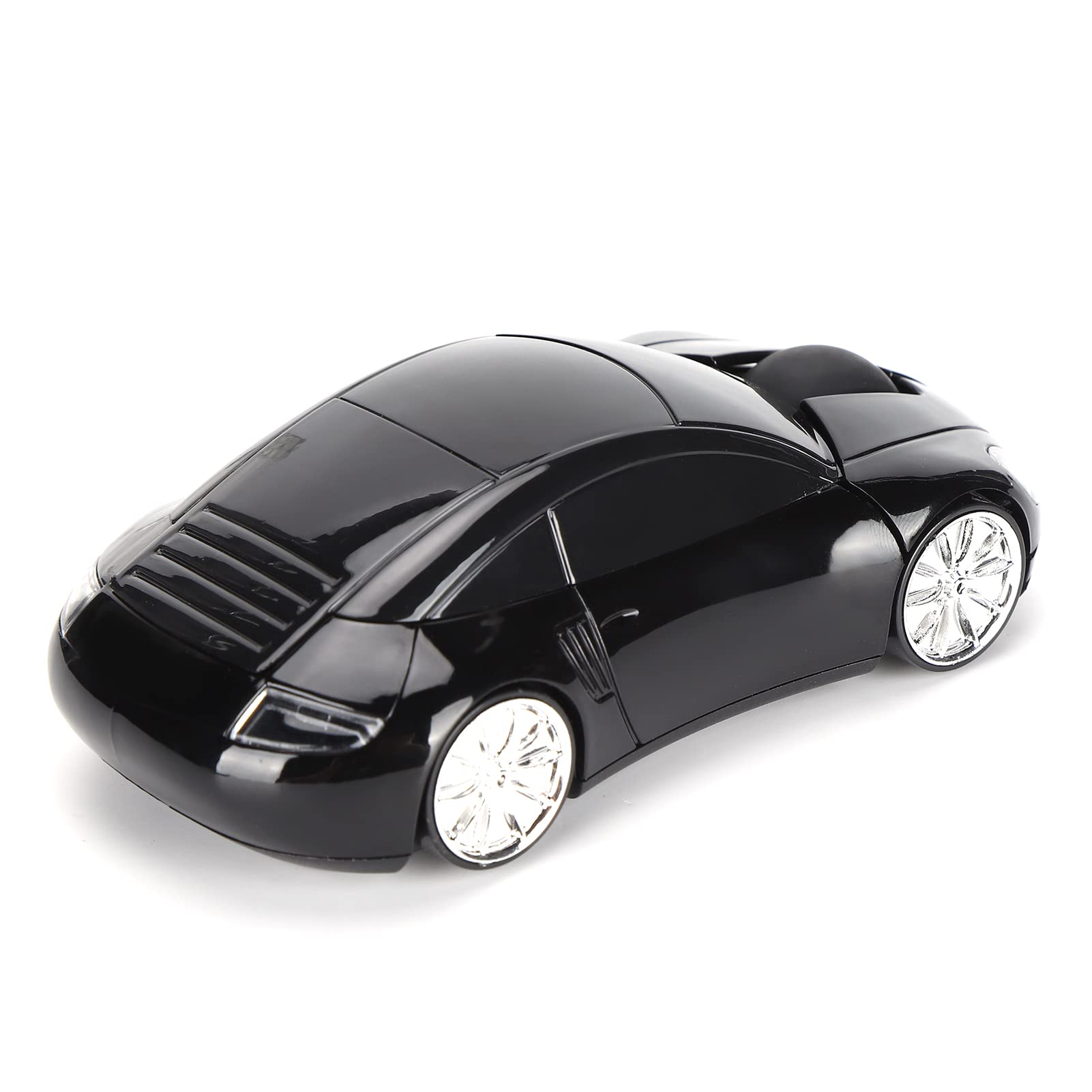 2.4G Wireless Car-Shaped Mouse with USB Receiver - Portable Optical Laptop Mouse for Notebook & Desktop Computers | Smart Power Saving Technology | Perfect for Office Work, Gaming & Travel Use
