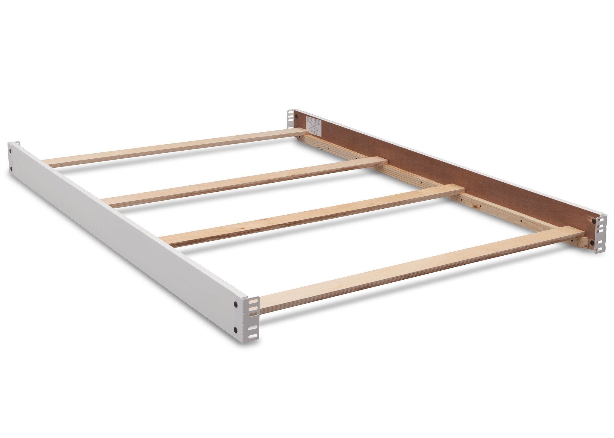 Full Size Wood Bed Rails (180050) - Sturdy & Durable Bed Frame Support for King, Queen, Twin Beds - Perfect for Home, Guest Room, Dormitory & RV Use