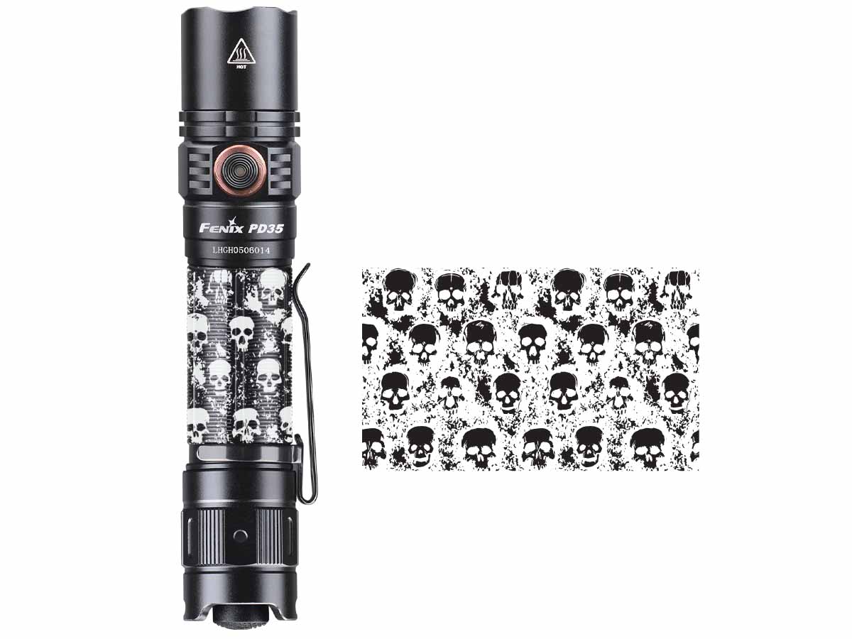 Fenix PD35 V3.0 Tactical Flashlight - 1000 Lumens, Rechargeable, Compact LED Torch with Special Edition Engraved Design for Camping, Hiking, Emergency & Outdoor Adventures