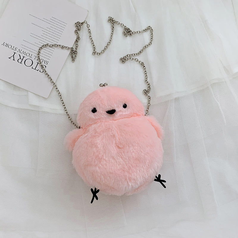 Adorable Animal Plush Backpack for Women - Cute Kawaii Plushie Shoulder Bag for School, Travel & Daily Use