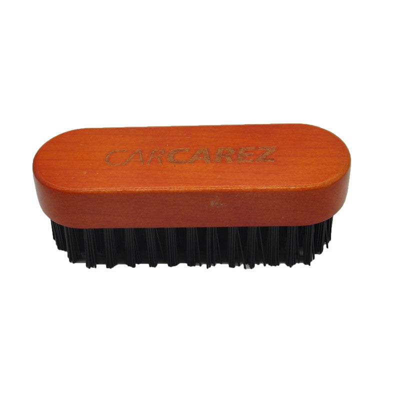 Premium Leather & Textile Detailing Brush for Upholstery, Carpet, Pigmented Leather & Alcantara - Perfect for Car Interior Cleaning, Furniture Care & Auto Detailing
