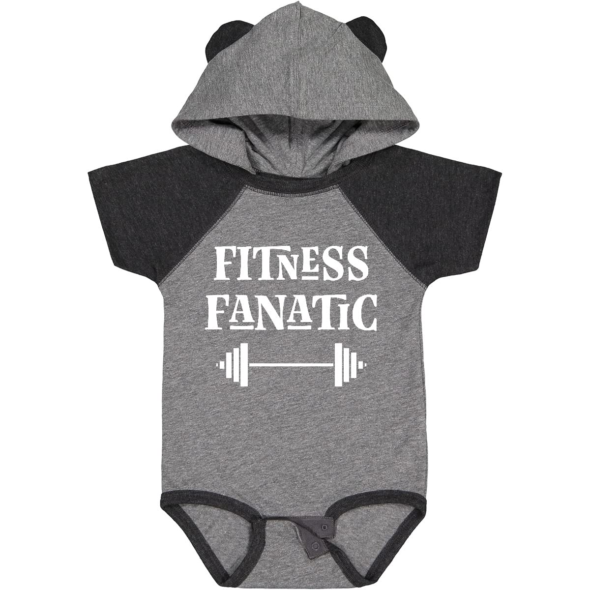 Inktastic Gym Gift Fitness Fanatic Baby Bodysuit - Cute Workout Outfit for Infants & Toddlers - Perfect for Gym Enthusiasts, Fitness Classes & Active Family Moments