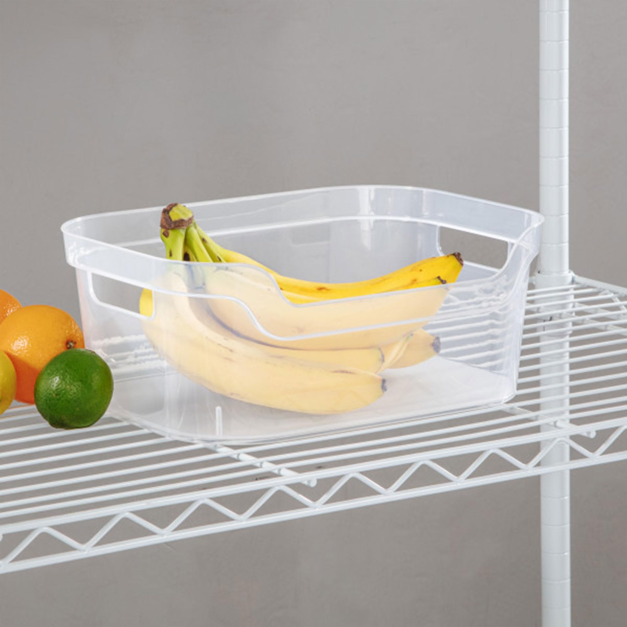 Sterilite Medium Clear Storage Bin with Comfortable Handles - 5.25x9.5x13 Inches - 24 Pack for Home Organization | Perfect for Closet, Pantry & Office Storage