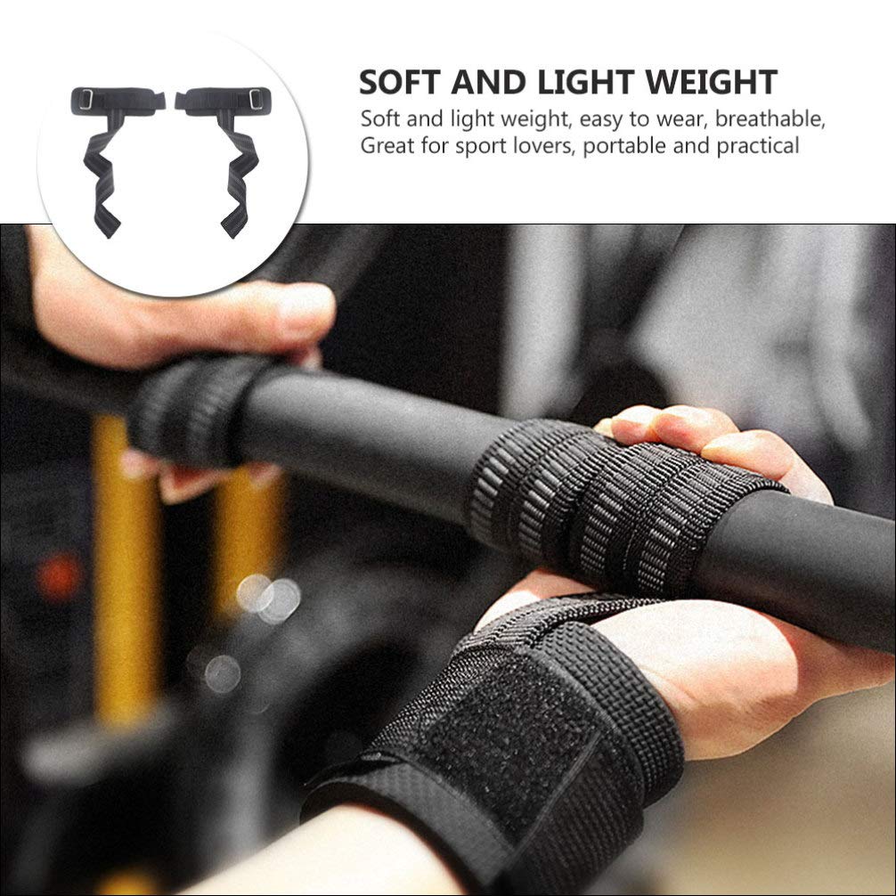 Premium Weight Lifting Straps - Heavy Duty Gym Wrist Support for Pull-ups, Deadlifts & Strength Training - Non-Slip Hand Grip Gloves with Palm Guard - Ideal for CrossFit, Powerlifting & Home Workouts