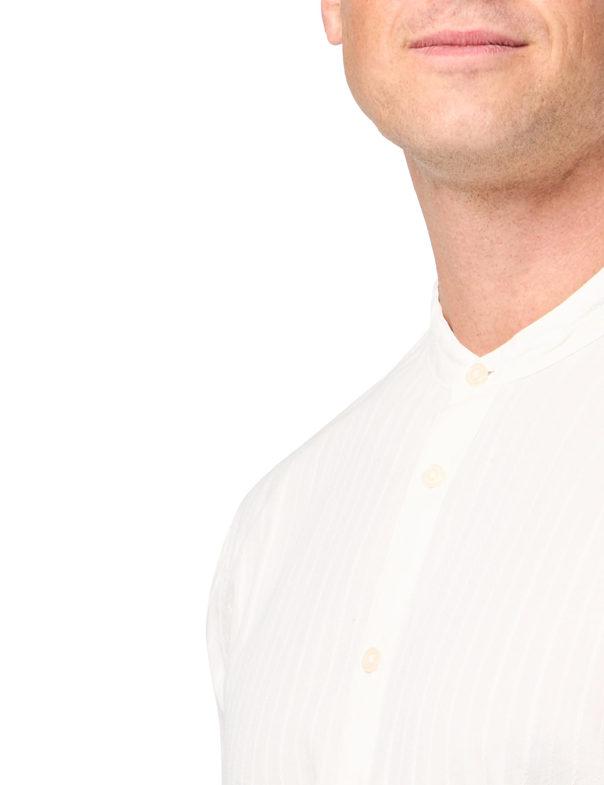 John Varvatos Men's Sean Shirt - Premium Slim Fit Button Down Dress Shirt for Business & Casual Wear | Office, Date Night & Special Occasions