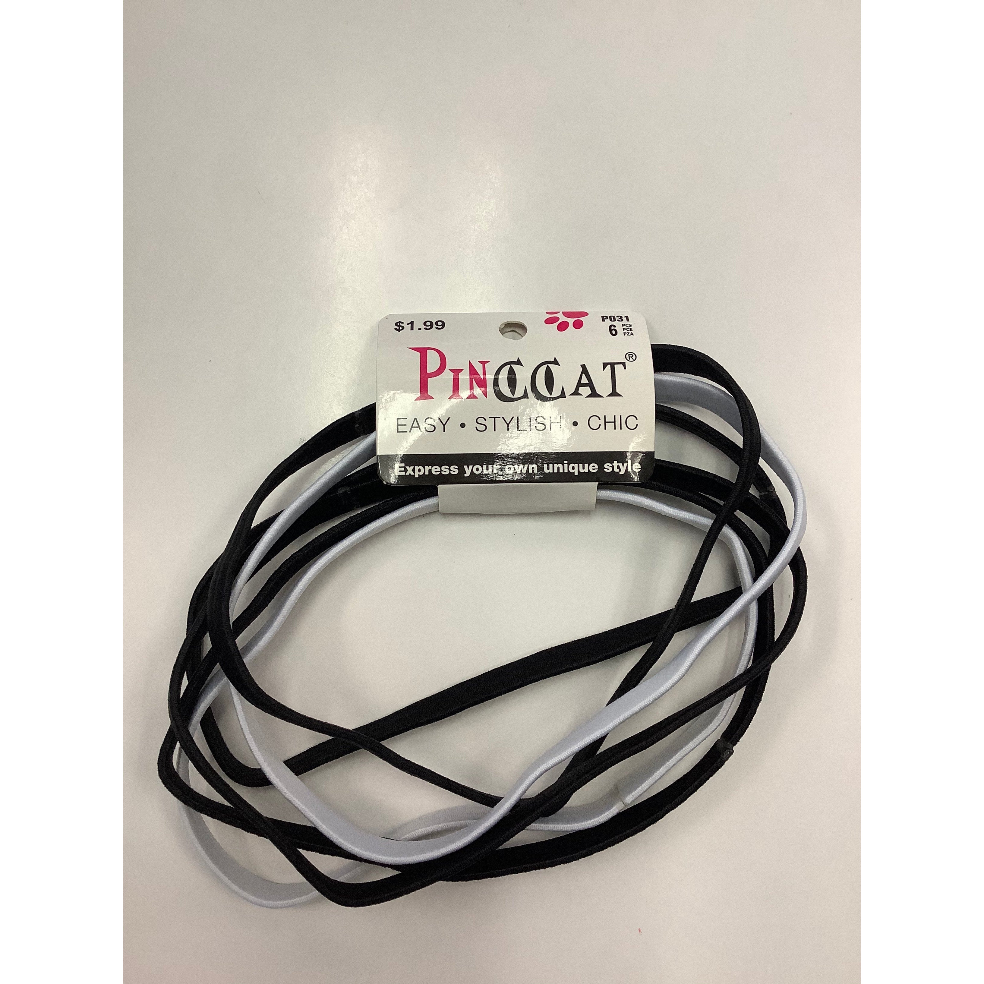 PINCCAT #P031 Assorted Head Wraps 10-Pack - Fashionable Hair Accessories for Women, Girls, and Babies | Perfect for Everyday Wear, Sports, and Special Occasions