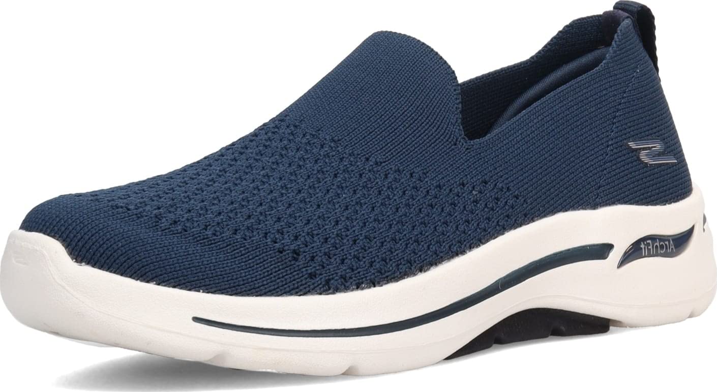 Skechers Go Walk Arch Fit - Delora Women's Slip-On Walking Shoes for Comfort & Support - Perfect for Walking, Travel & Everyday Wear