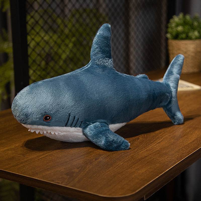 MegaJaws: Giant 5ft Shark Plush Toy - Extra Large Stuffed Animal Shark for Kids & Adults | Perfect for Bedroom Decor, Birthday Gifts, and Shark Lovers Collection