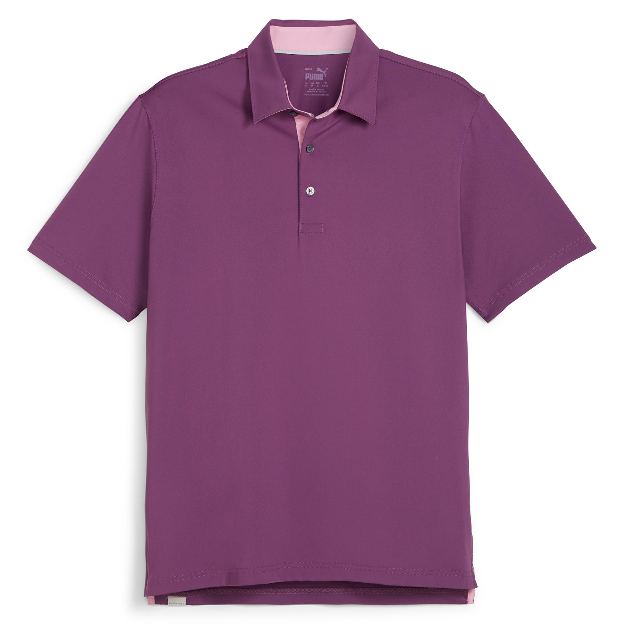MATTR Brigade Golf Polo Shirt for Men - Moisture Wicking, UV Protection & Breathable Fabric - Perfect for Golf, Casual Wear & Outdoor Activities