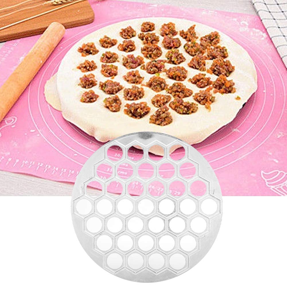 Stainless Steel Russian Pelmeni Maker - Metal Ravioli & Dumpling Mold Press for Homemade Meat Dumplings - Perfect for Kitchen, Party Cooking & Traditional Russian Cuisine