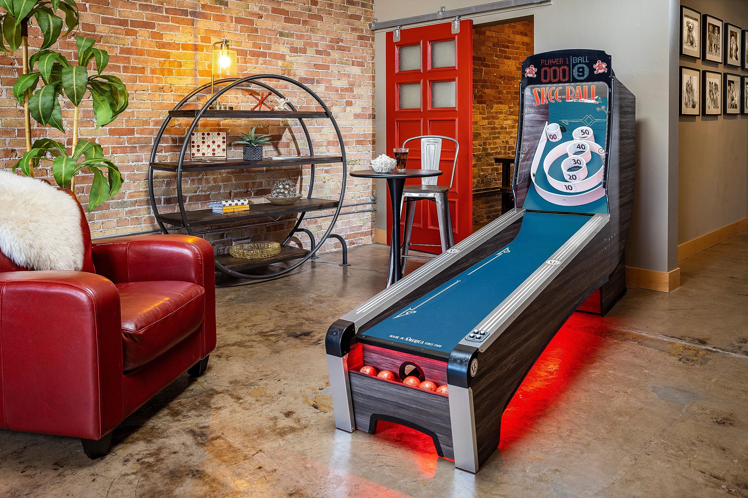Premium Arcade Table Game Machine - Classic Roll and Score for Home, Basement & Recreation Room - Nostalgic Fun Made in USA | Perfect for Family Game Nights & Man Cave Entertainment