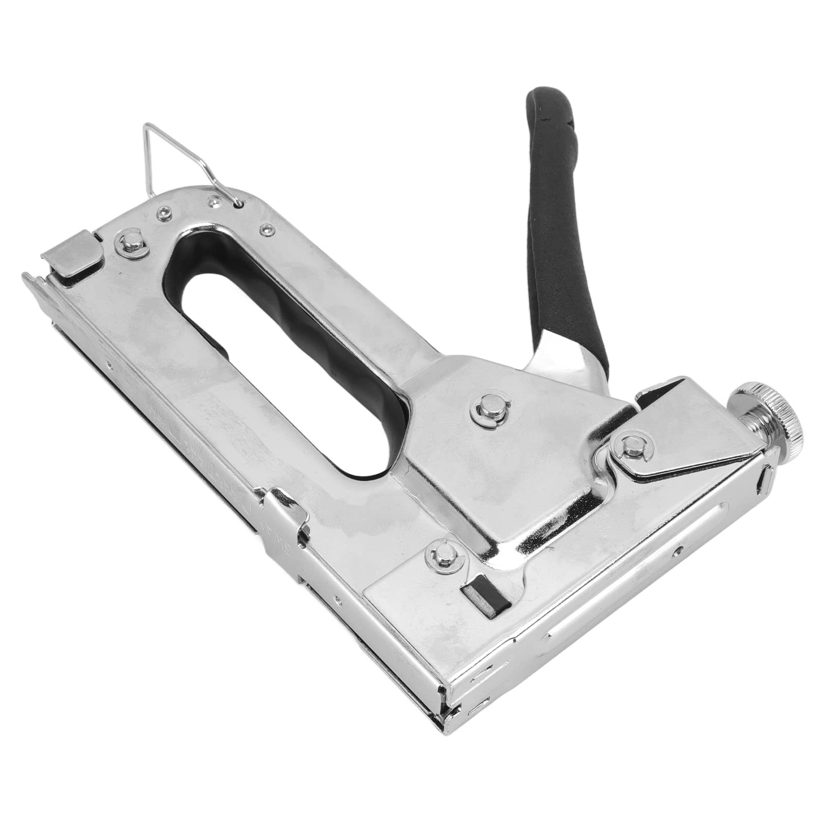 Heavy Duty Construction Stapler Gun - High Efficiency Fast Nailing Tool for Woodworking, Furniture Making & Wooden Cases | Perfect for DIY Projects, Home Renovation & Professional Carpentry Work