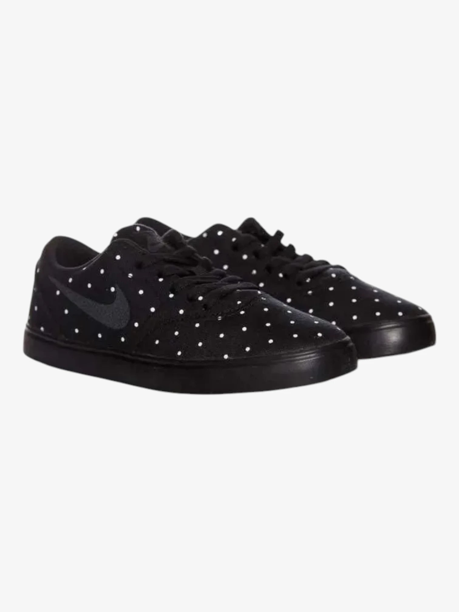 Nike SB Check Premium Print 1 GS Skateboarding Shoes - Black | Comfortable & Durable for Skateboarding, Casual Wear & Street Fashion