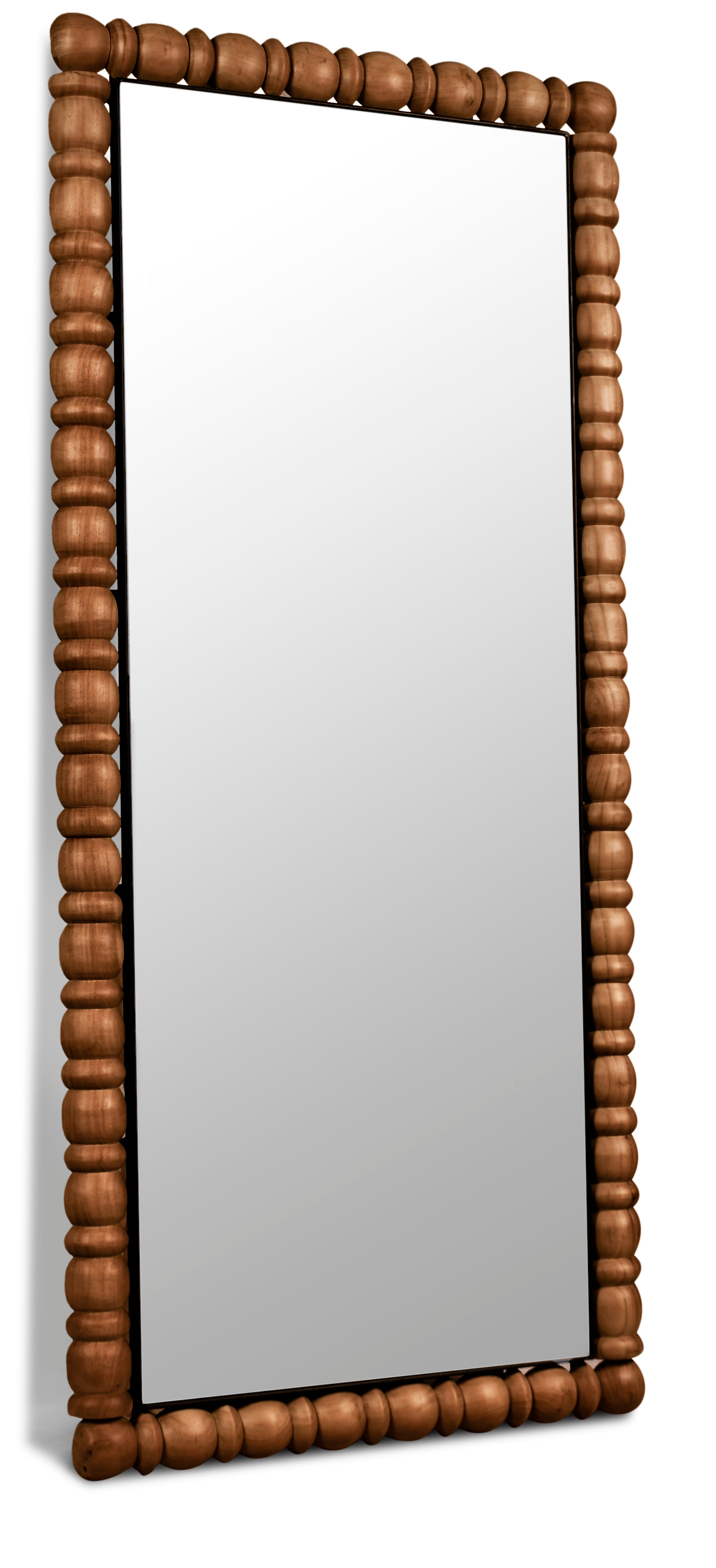 Aubrey Mirror 65M - Full Length Wall Mirror with Rustic Wood Frame, Perfect for Bedroom, Living Room, and Entryway Decor