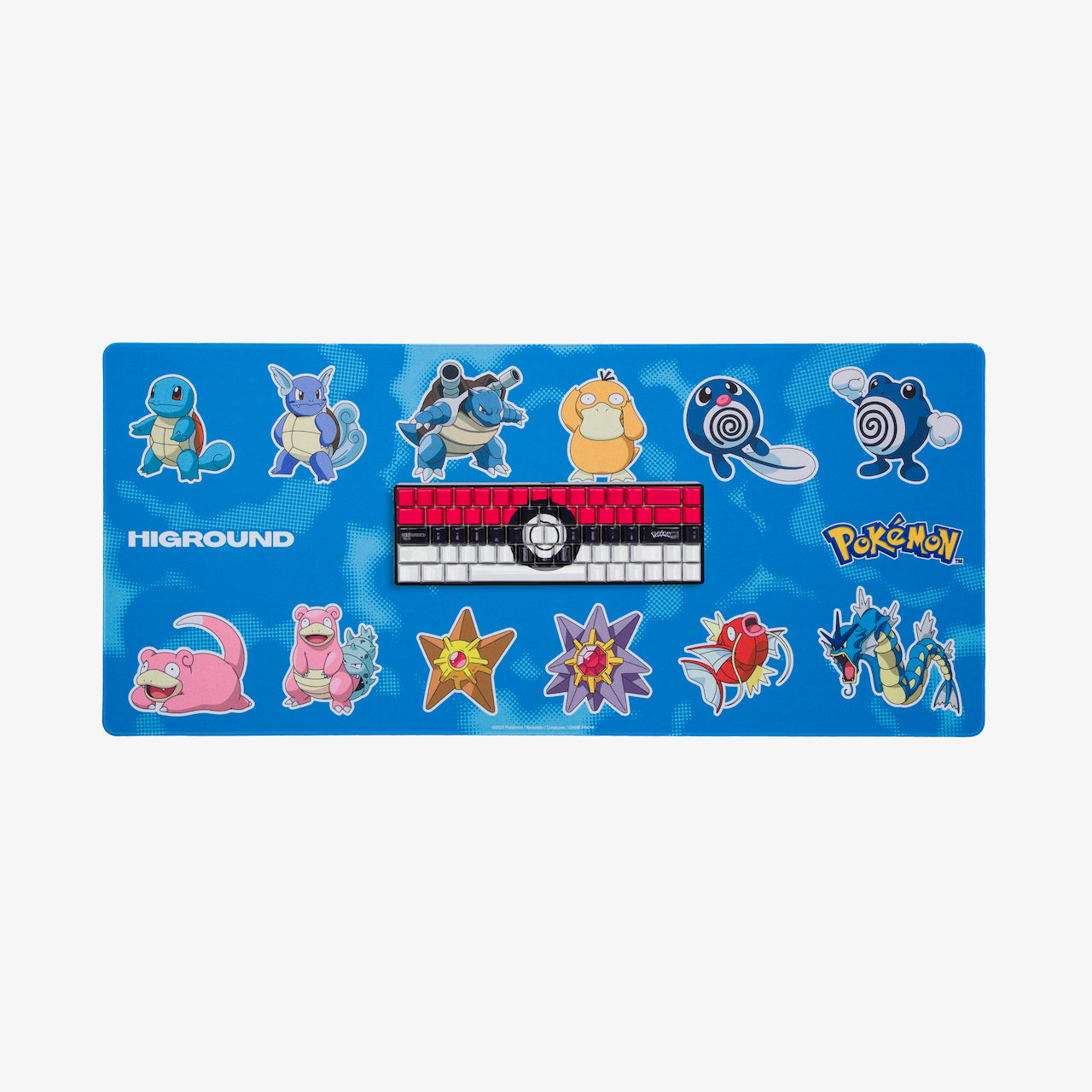Pokémon Water Type HG Mousepad XL - Large Gaming Mouse Pad for PC & Laptop - Perfect for Gamers, Office & Anime Fans