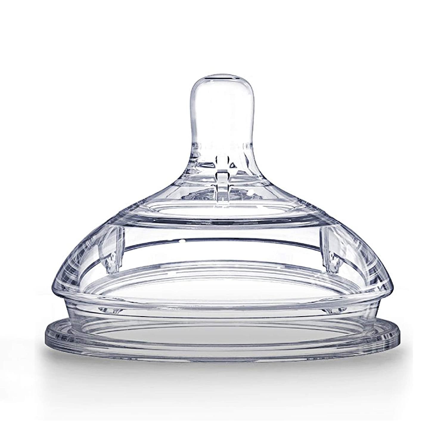 Comotomo Silicone Baby Bottle Nipples - 2 Pack, Slow Flow, BPA-Free, for Newborns & Infants - Perfect for Breastfeeding Transition & On-the-Go Feeding