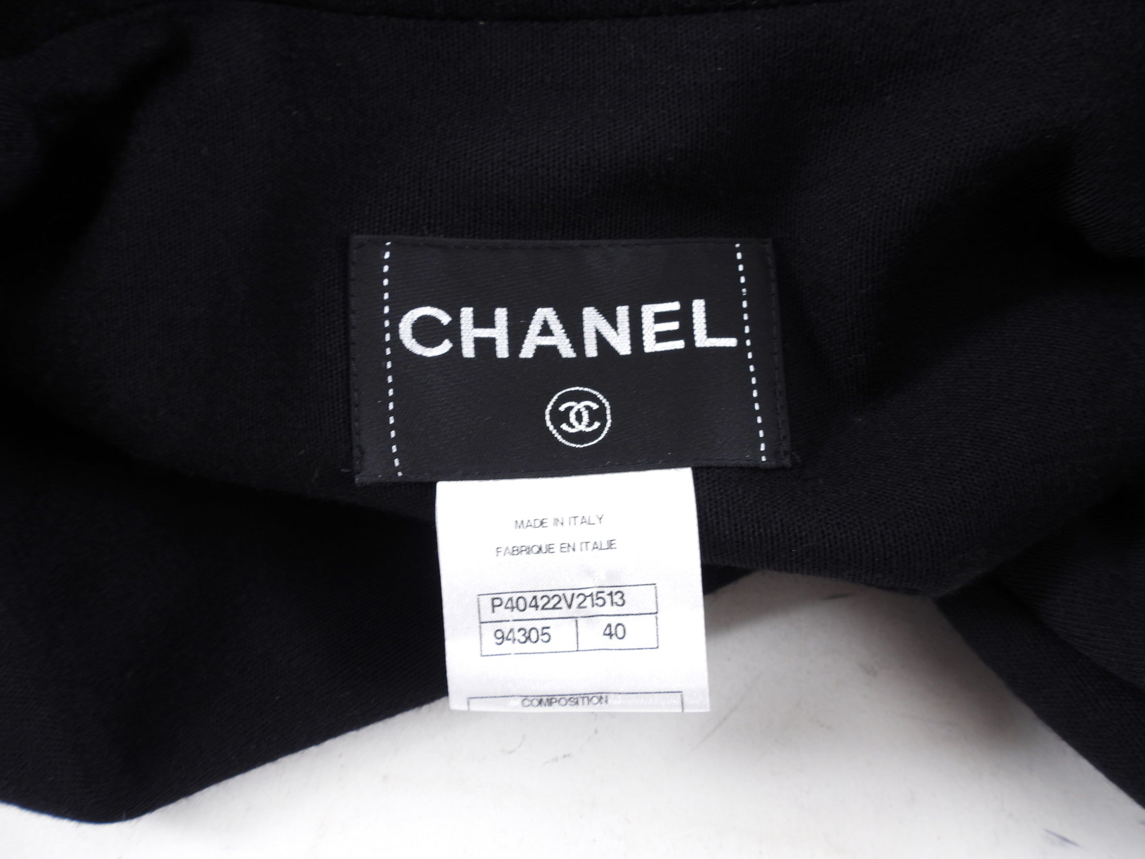 Chanel 11A Black Wool Knit Jersey Belted Trench Coat for Women - Size FR40 / US 8 (Medium) - Perfect for Office Wear, Fall Fashion & Luxury Outerwear