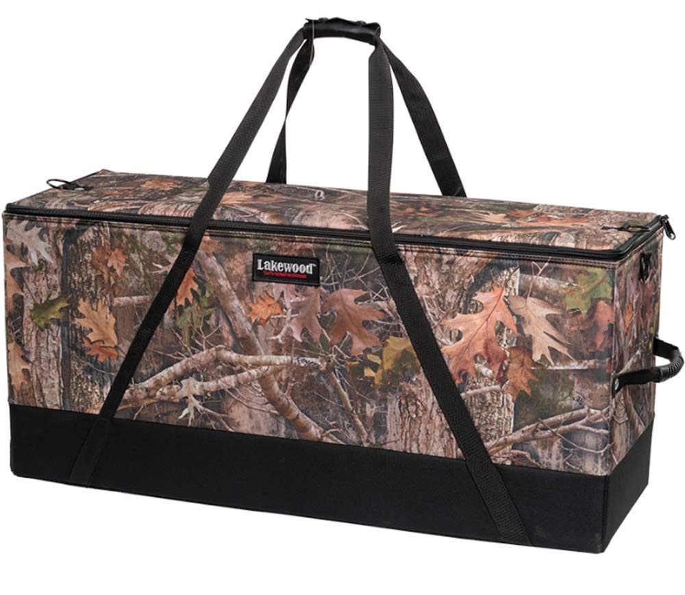 Lakewood Drop-in Crossbow Case Jr Camo with Dual Compartment Storage - Durable Crossbow Protection for Hunting & Outdoor Adventures