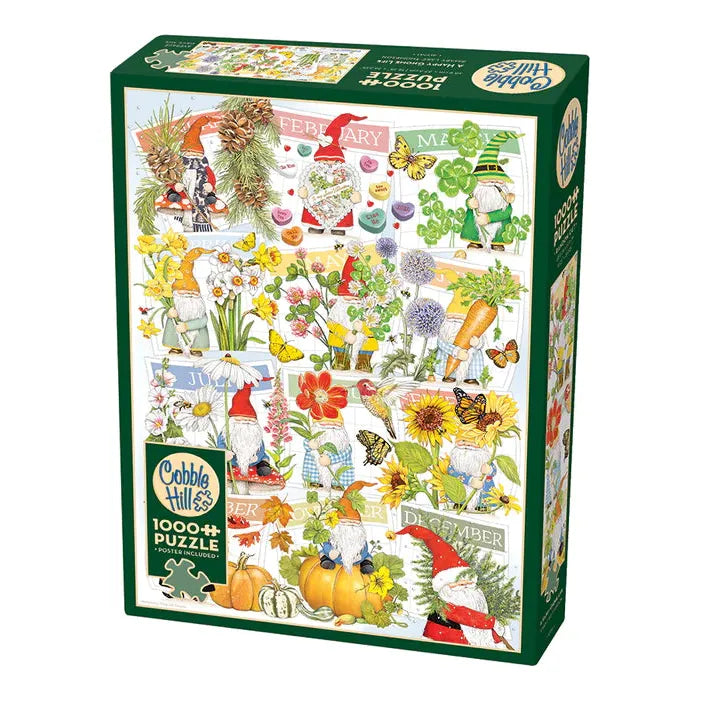 Happy Gnome Life PZ1000 - Whimsical Garden Decor for Outdoor & Indoor Use - Perfect for Home, Yard, and Gift Ideas