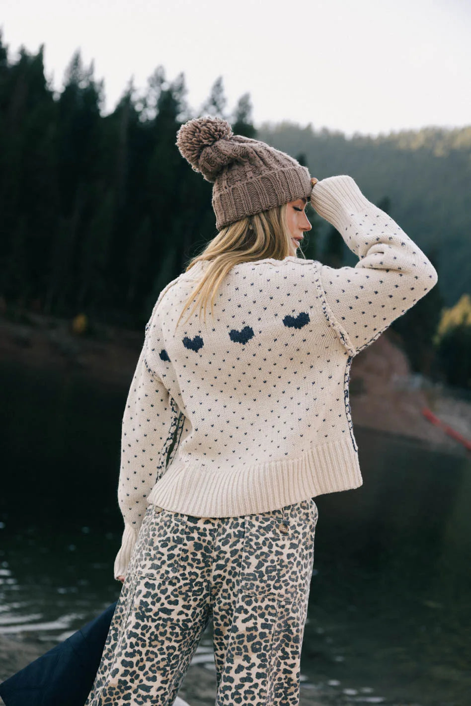 Merritt Knit Sweater for Women - Cozy Cable Knit Pullover Winter Sweater | Perfect for Casual Outfits, Office Wear & Holiday Gatherings