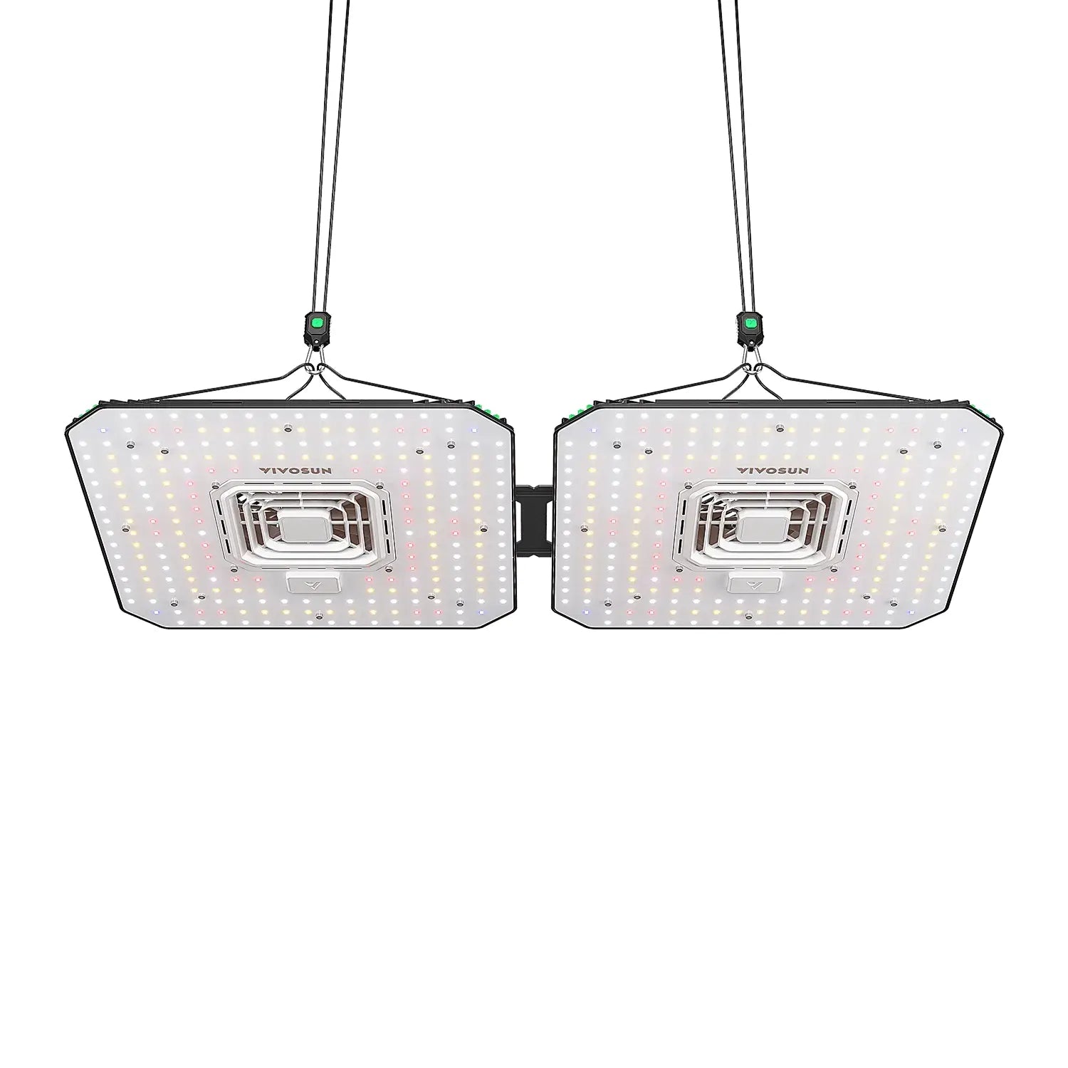 Vivosun AeroLight A100 LED Grow Light with GrowHub E42A - 2 Pack for Indoor Plants, Hydroponics, and Greenhouse Gardening