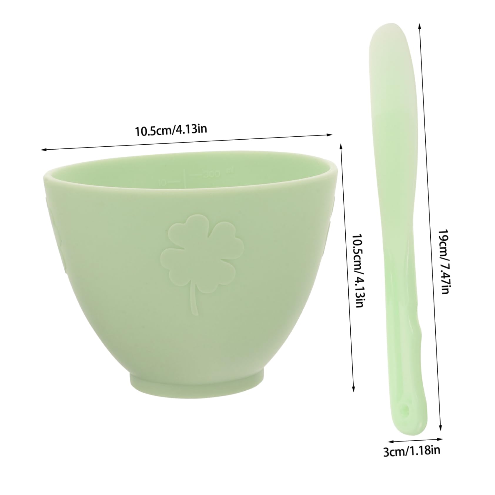 Professional Hemoton Jelly Face Mask Bowl Set for DIY Skincare & Beauty - Large Mixing Bowl for Facials, Spa Treatments & At-Home Skincare Routines