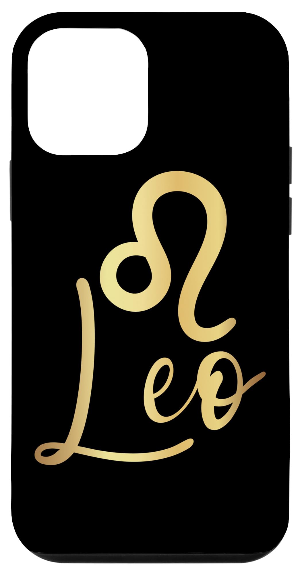 iPhone 12 Mini Astrology Zodiac Sign Leo Phone Case - Protective Cover for Leo Horoscope Lovers, Perfect Gift for Birthday & Daily Use