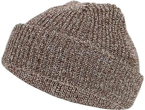 Brown Mix Fisherman Beanie