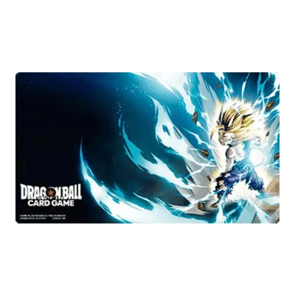 Dragon Ball Super CG Fusion World Official Playmat 02 - Son Gohan Character Design | Premium Gaming Mat for Card Game Enthusiasts | Perfect for Tournaments, Collectors & Home Play